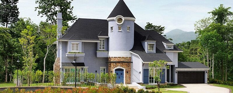 french style house