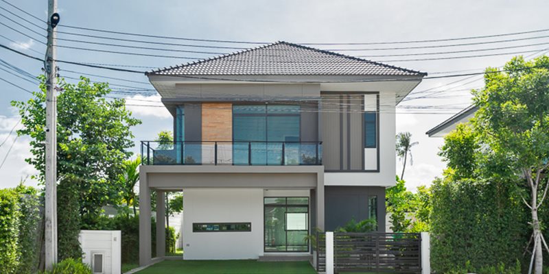 Modern style detached house 2